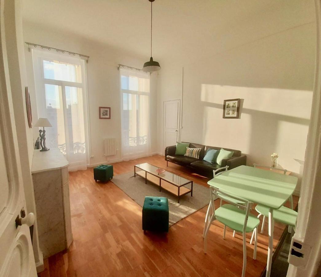 Spacieux Et Lumineux Appartement Vue Mer Joliette Marseille Eksteriør bilde